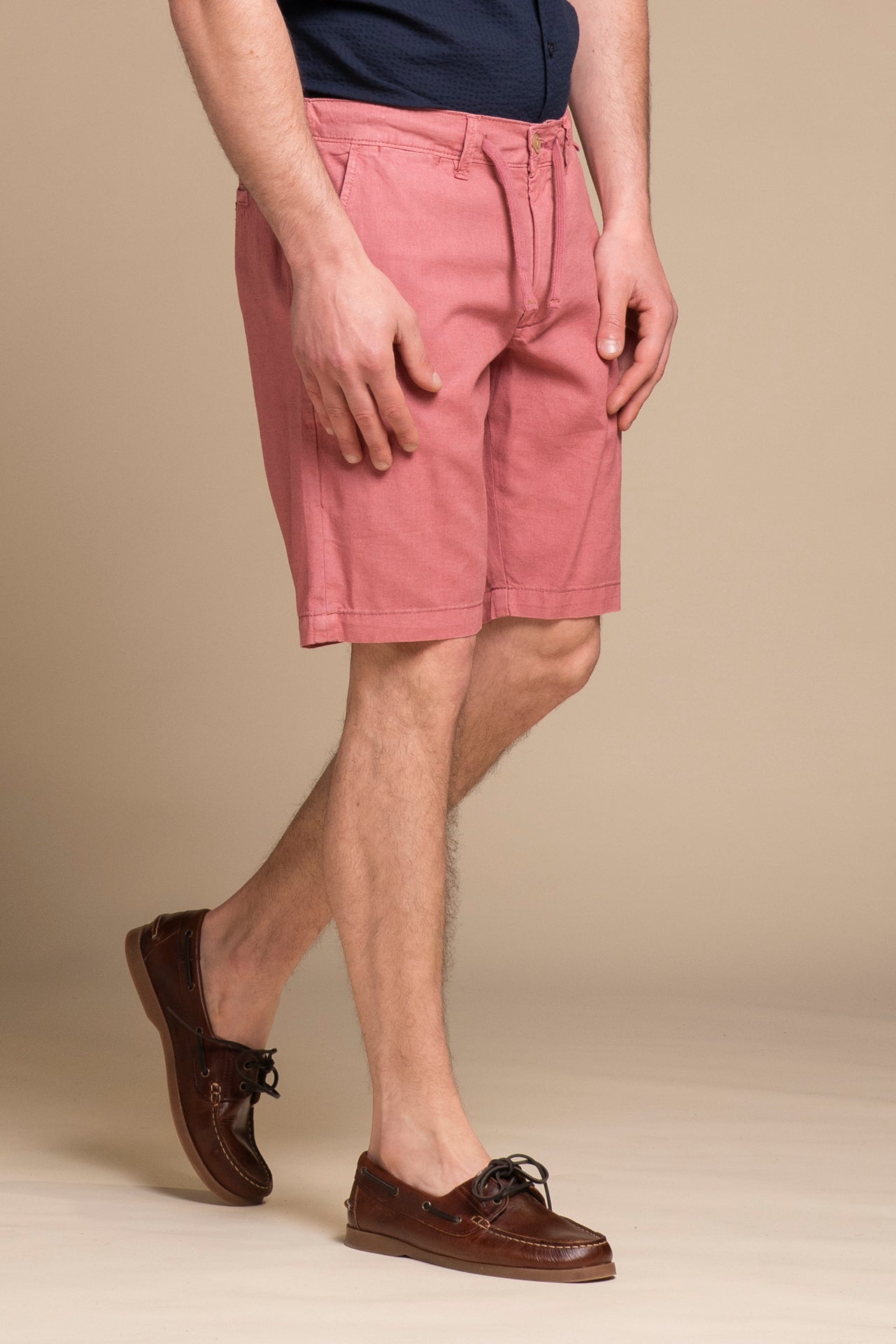 NILS MLN CHINO SHORT MIXED LINEN