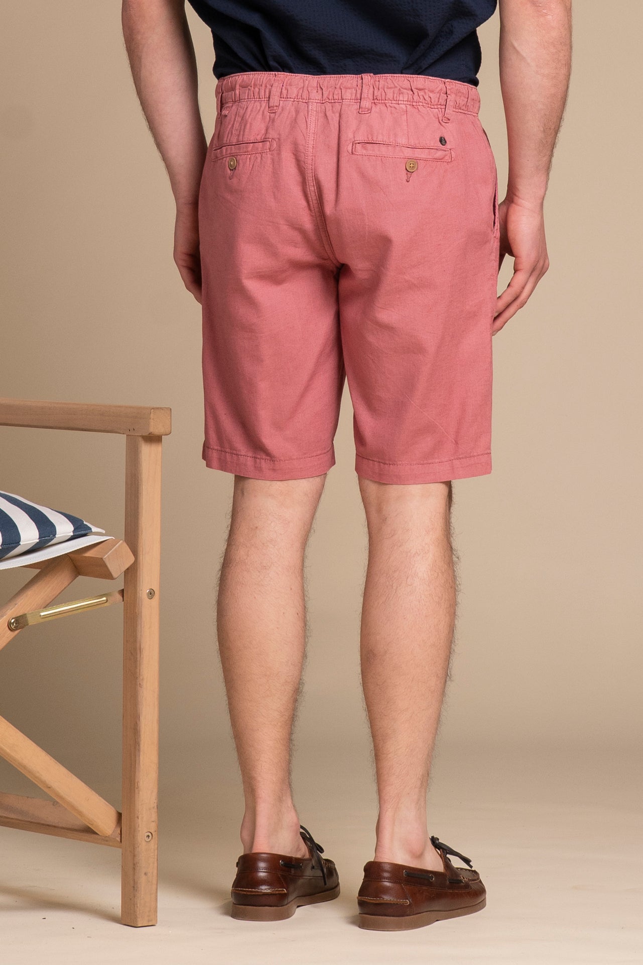 NILS MLN CHINO SHORT MIXED LINEN