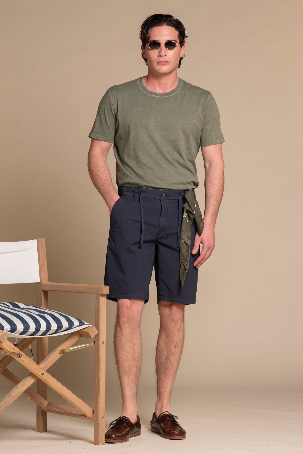 PAUL CHINO POPLIN SHORTS