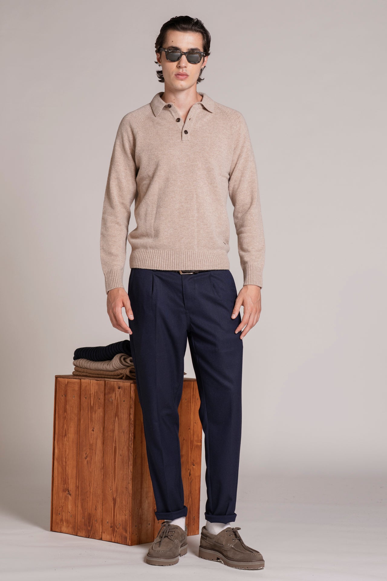 COLIN POLO SWEATER 