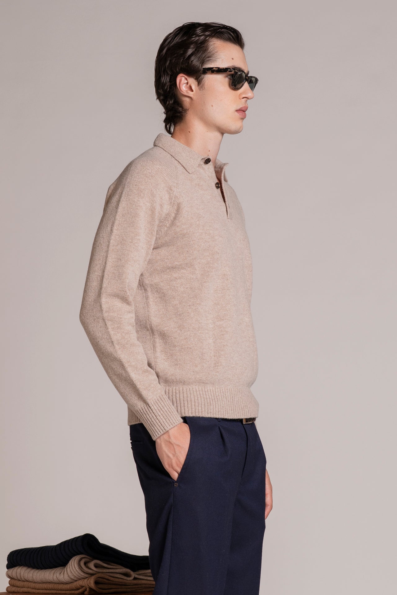 COLIN POLO SWEATER 