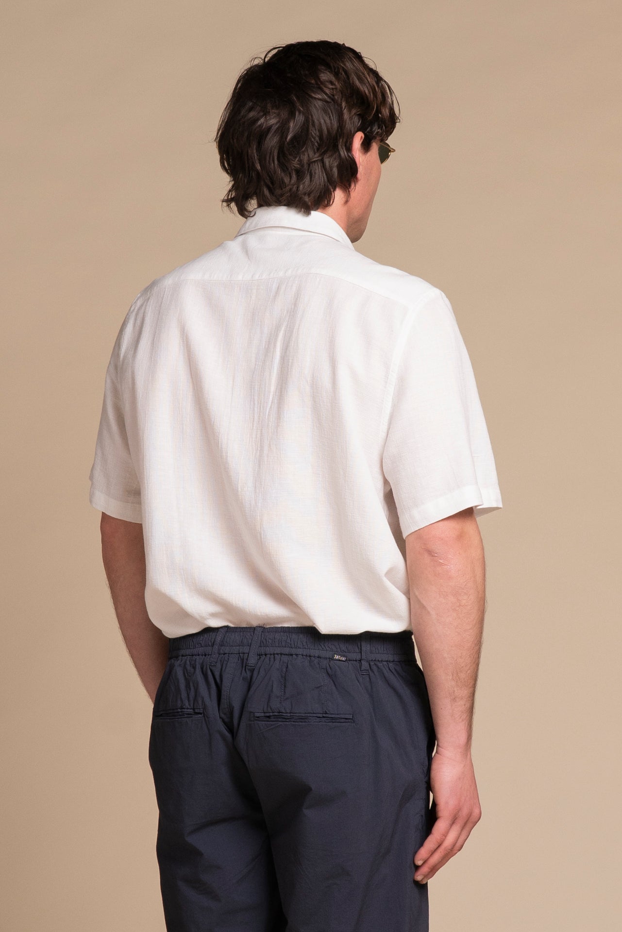 WILL SHIRT BOWLING IN MIXED LINEN