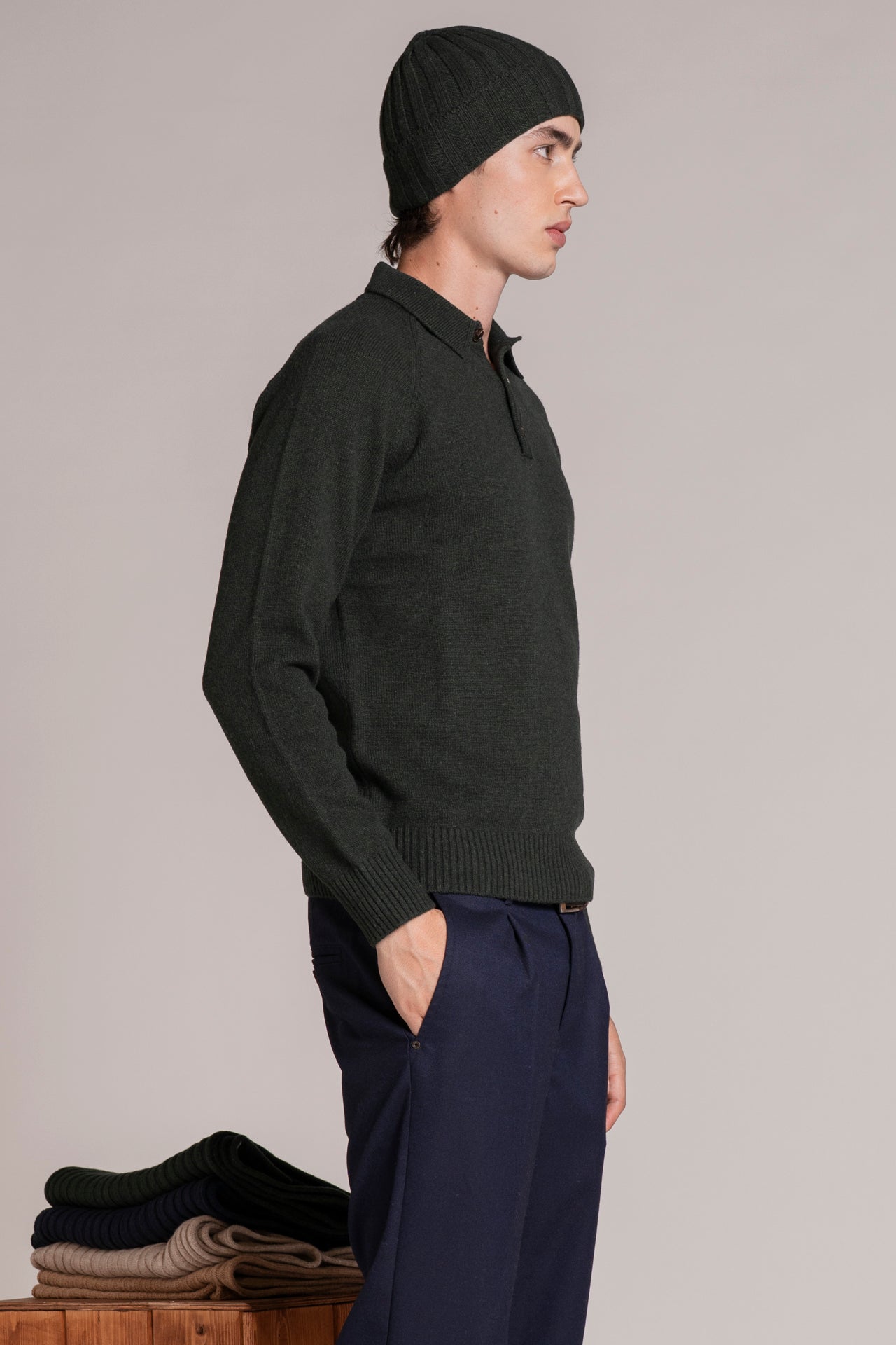 COLIN POLO SWEATER 