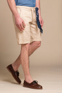 NILS MLN CHINO SHORT MIXED LINEN
