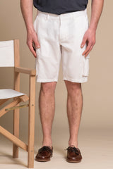 COOPER CARGO SHORT MIXED LINEN