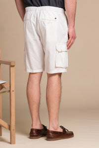 COOPER CARGO SHORT MIXED LINEN