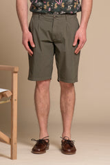 KURT CHINO SHORTS WITH PLEATS