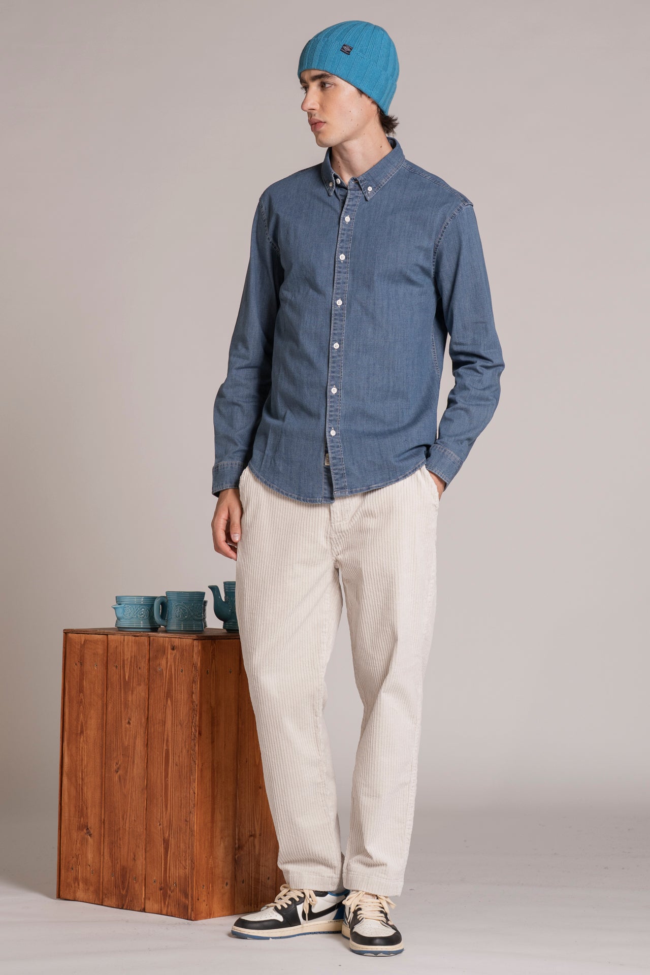 THEO VCF CHINO LONG IN CORDUROY