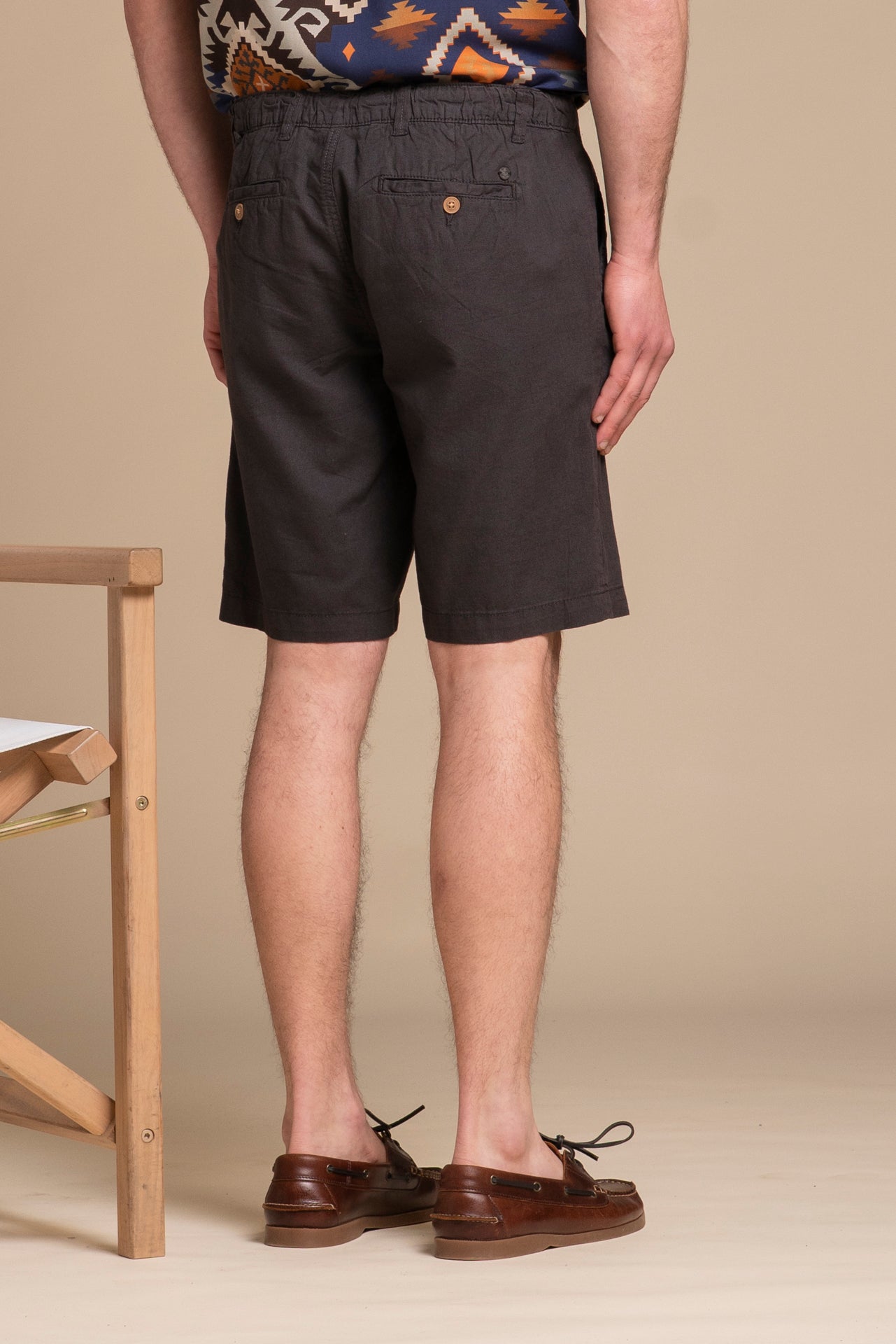 NILS MLN CHINO SHORT MIXED LINEN
