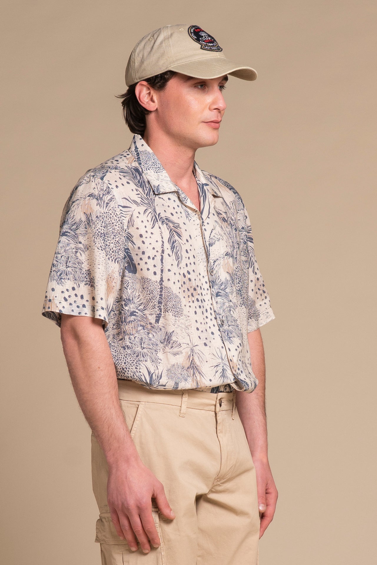 WILL SHIRT BOWLING IN MIXED LINEN