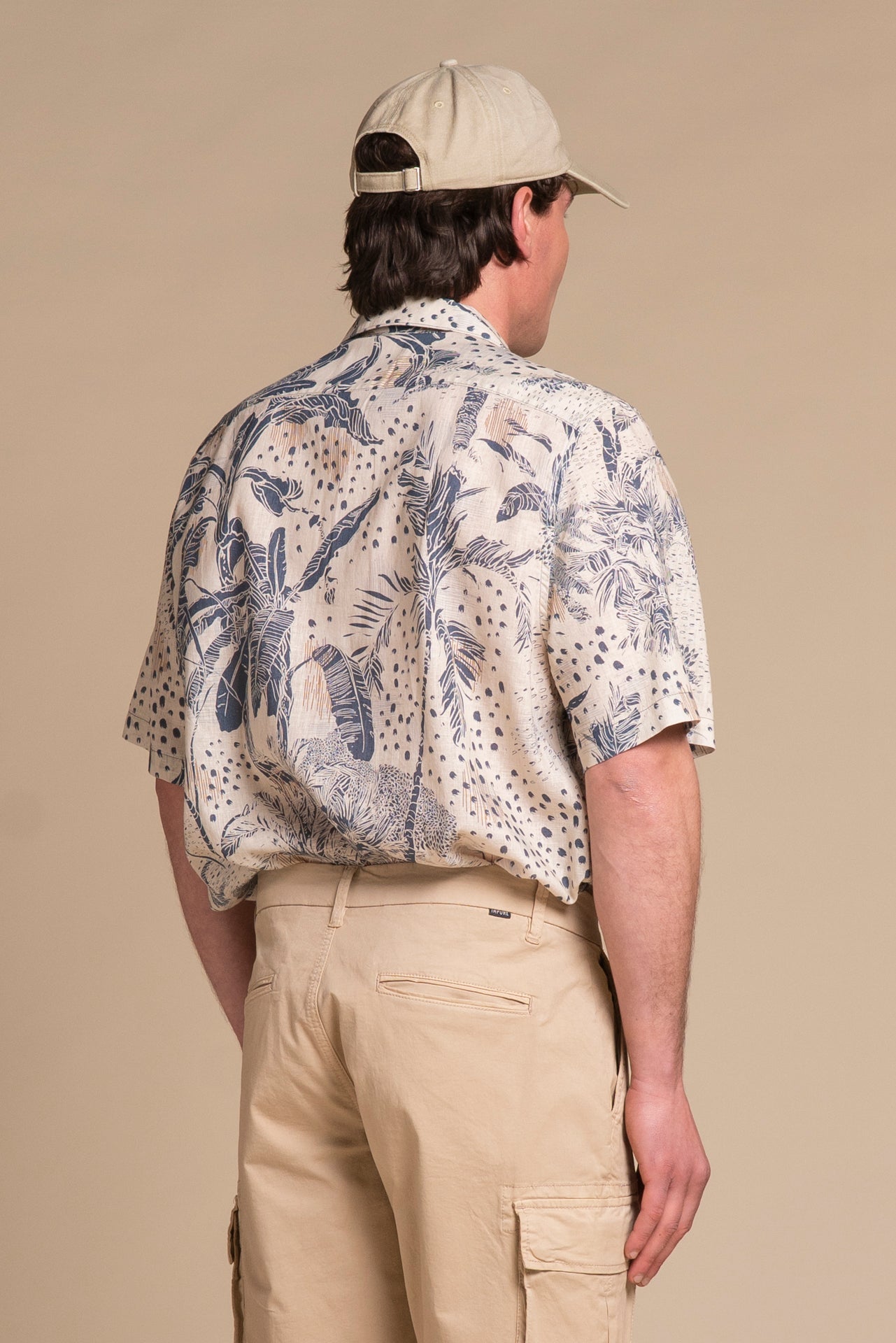 WILL SHIRT BOWLING IN MIXED LINEN