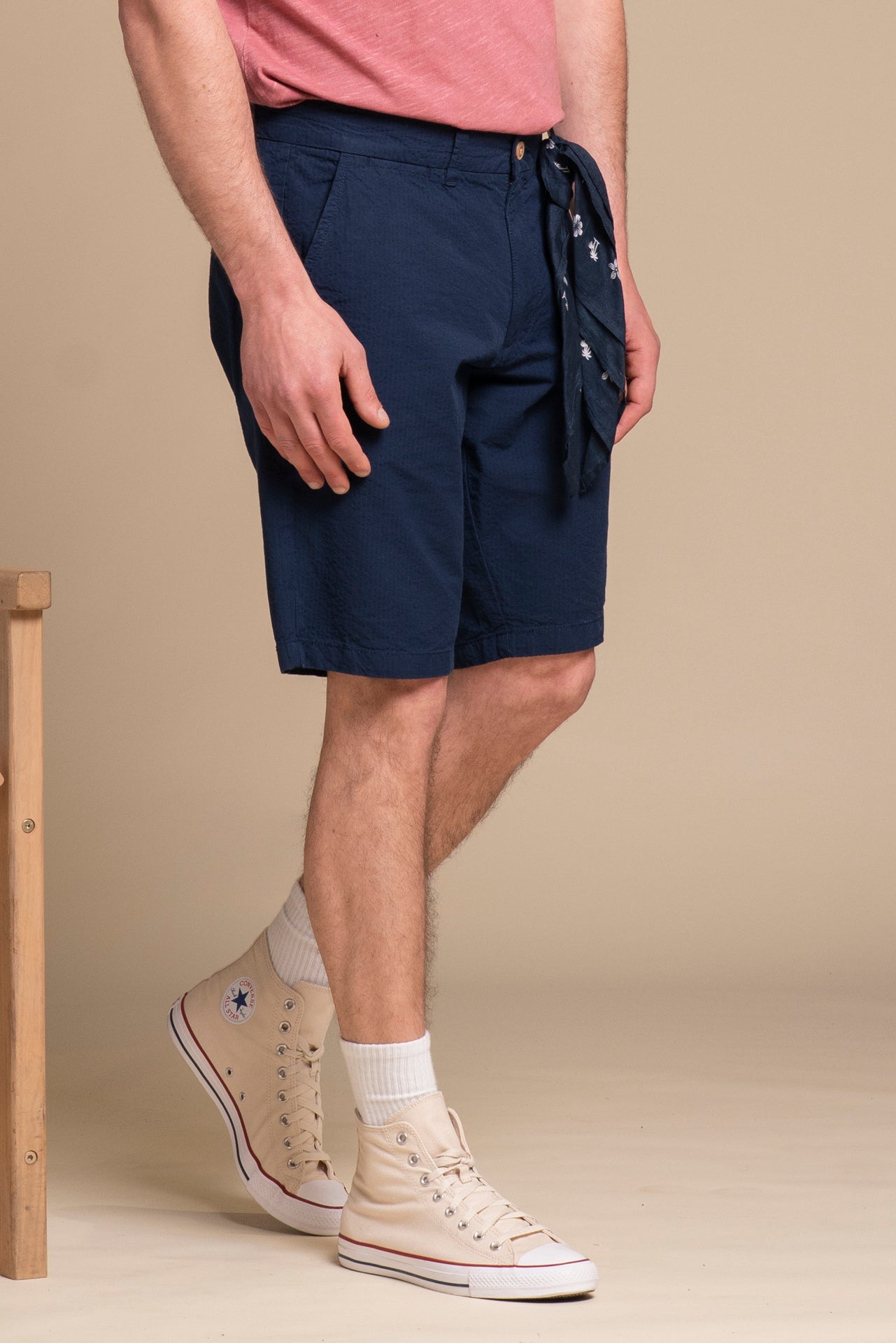 REY CHINO SEERSUKER SHORTS