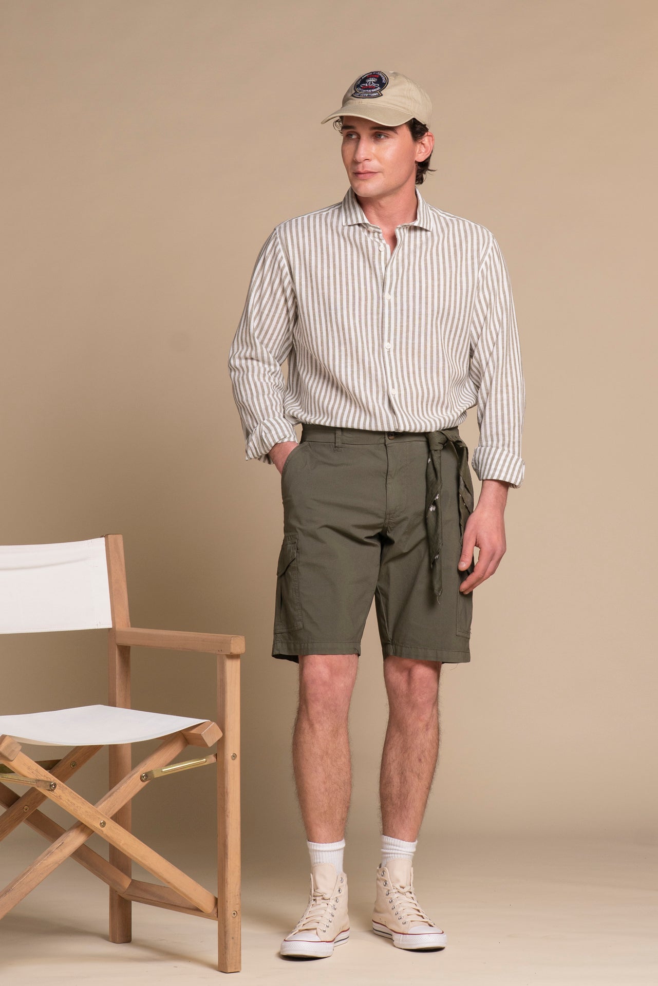 SPIKE CARGO SHORT IN POPELINE