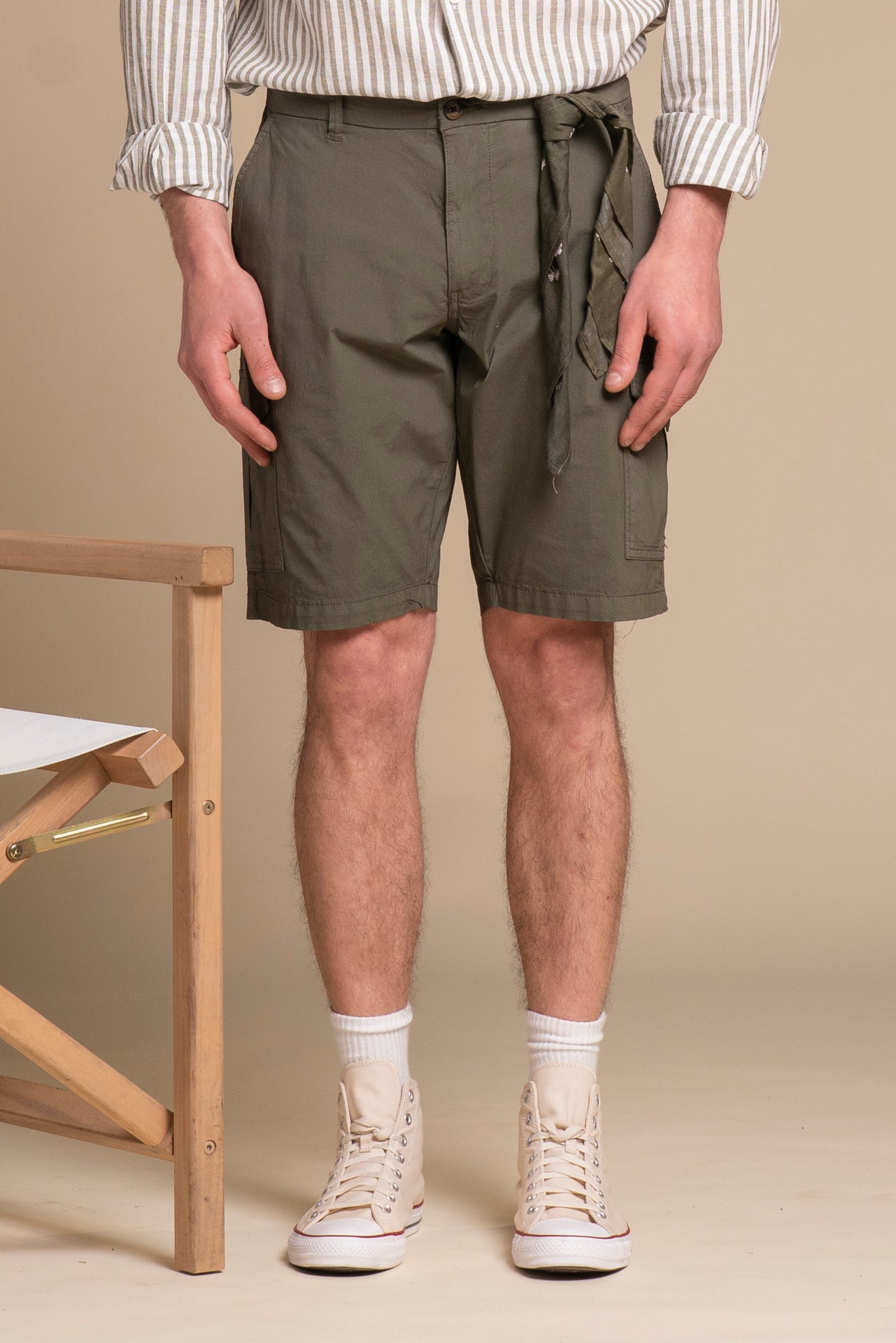 SPIKE CARGO SHORT IN POPELINE