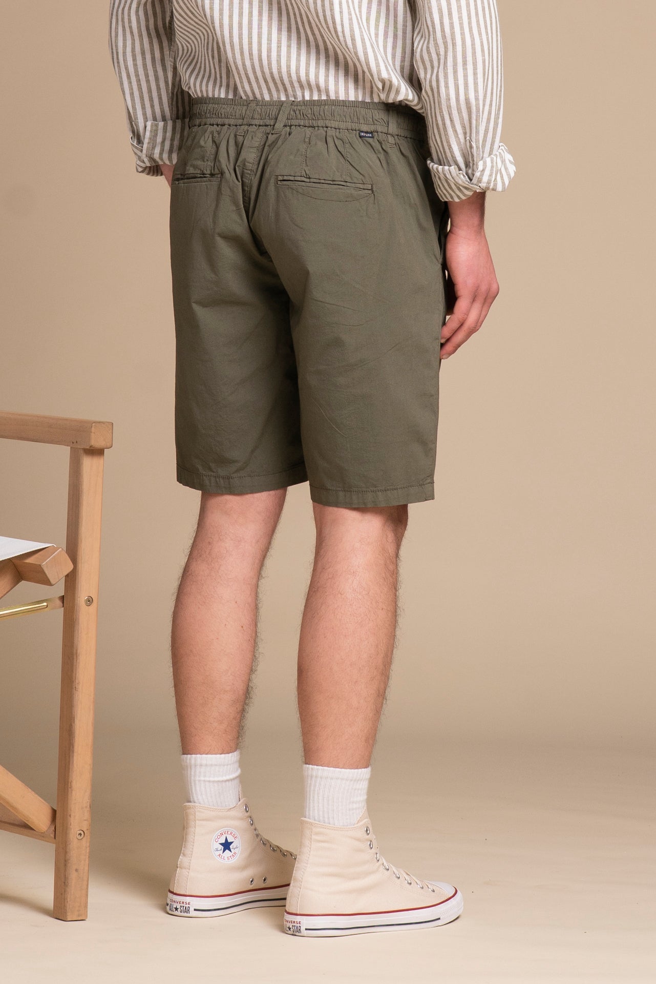 PAUL CHINO SHORT IN POPELINE