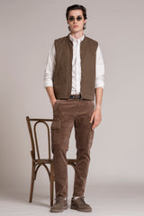 TERRY GILET IN CANVAS