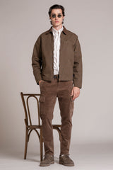 ORION SHORT JACKET IN CANVAS