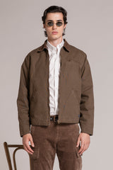 ORION SHORT JACKET IN CANVAS