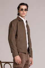 ORION SHORT JACKET IN CANVAS