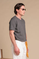 JOSHUA T.SHIRT IN JERSEY SLUB