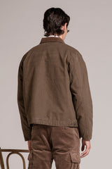 ORION SHORT JACKET IN CANVAS