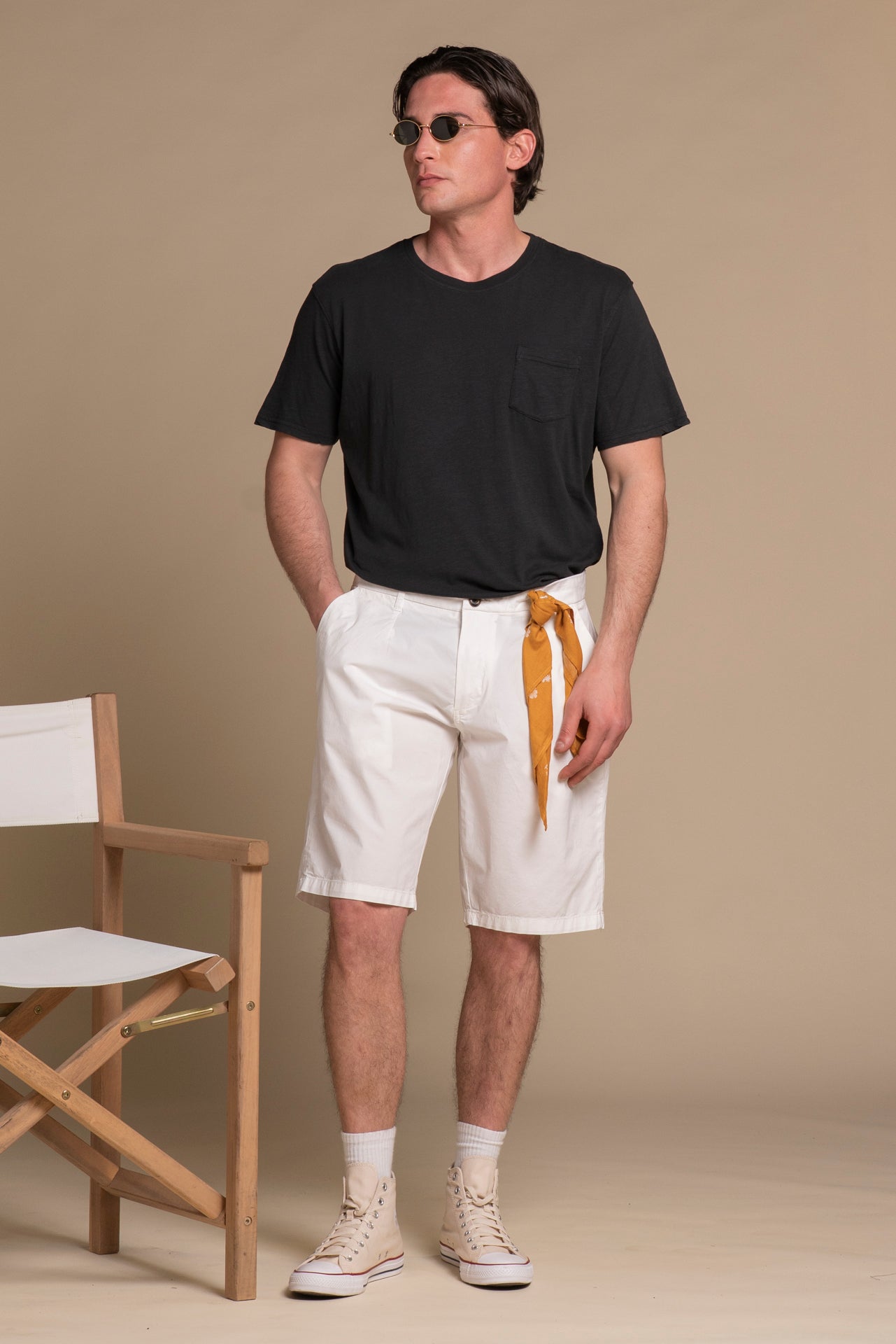 MORRIS T.SHIRT IN SLUB JERSEY WITH POCKET