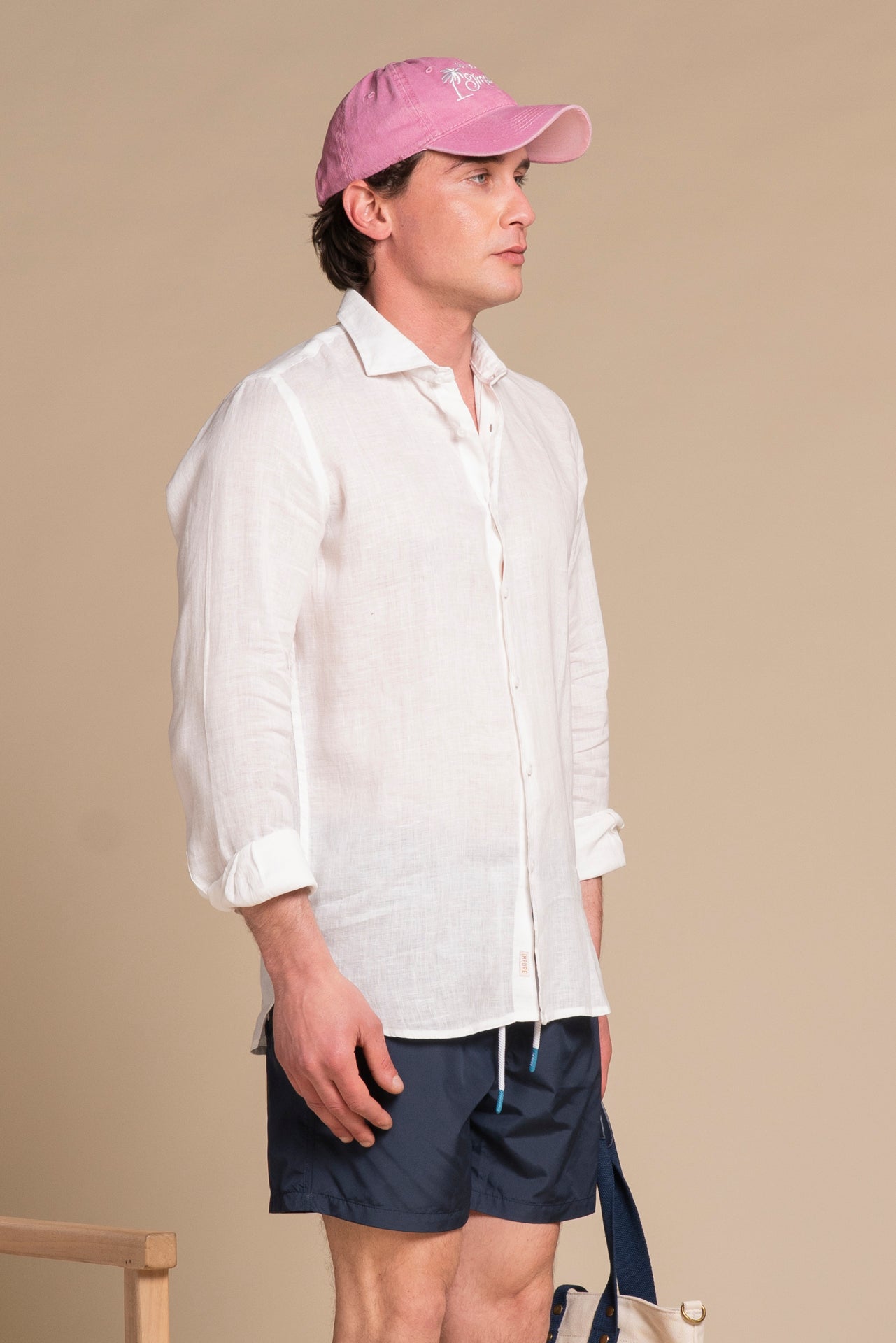 RILEY FRENCH COLLAR IN LINEN