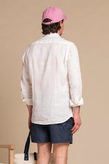 RILEY FRENCH COLLAR IN LINEN