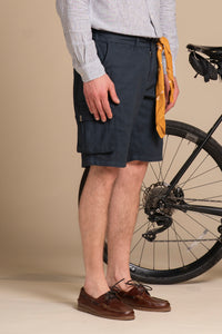 COOPER CARGO SHORT MIXED LINEN