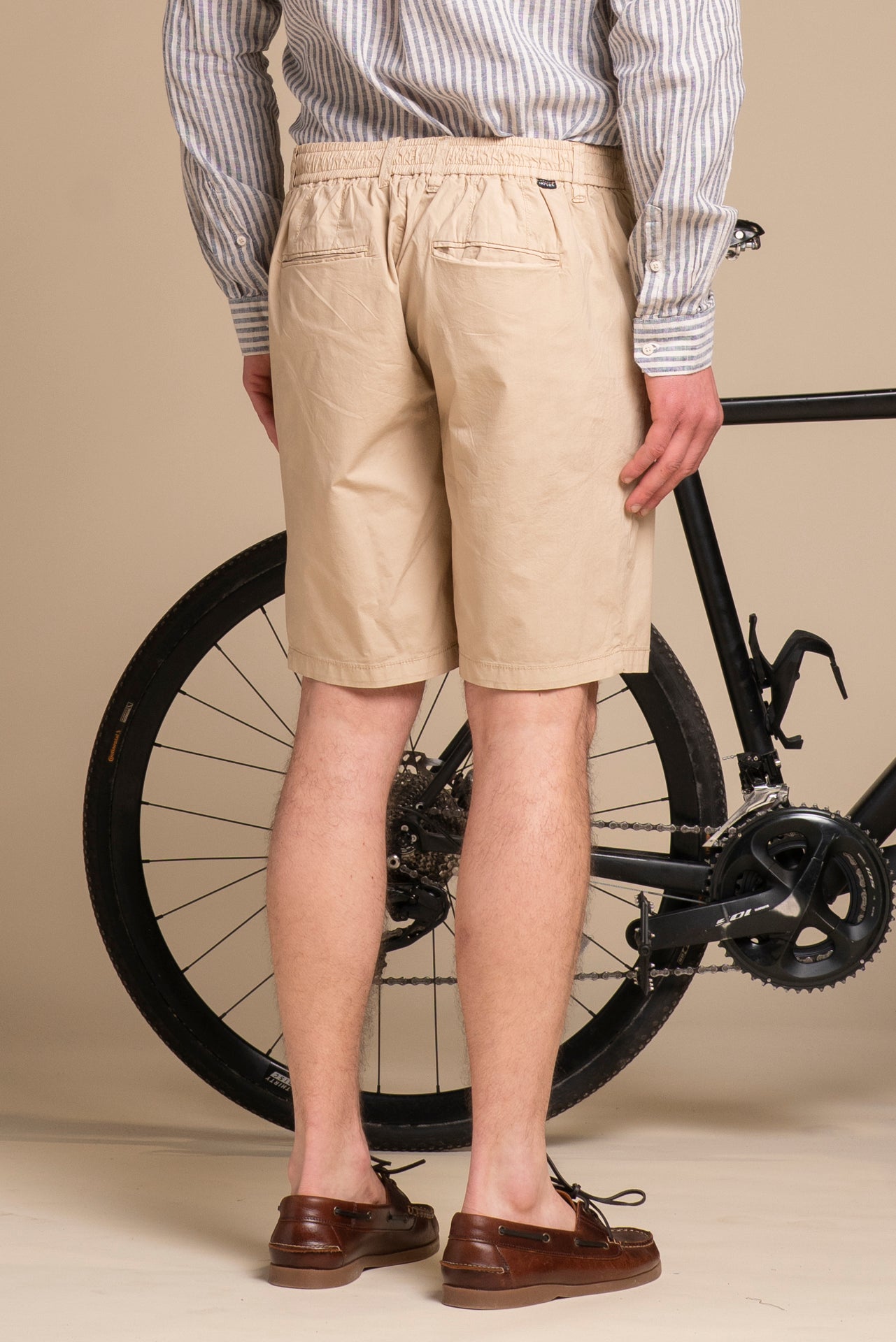 PAUL CHINO SHORT IN POPELINE