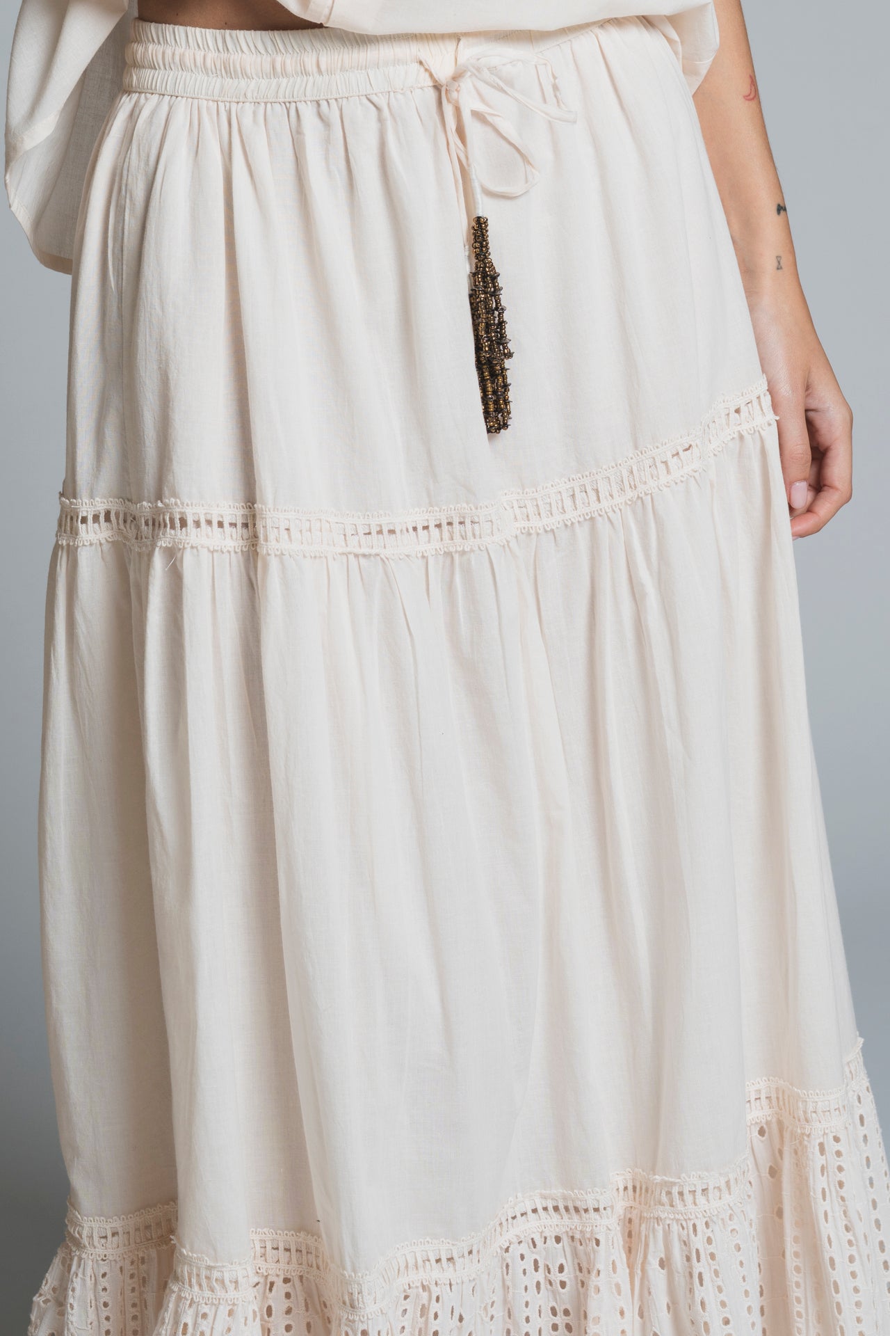 GIORGIA SKIRT LONG IN COTTON