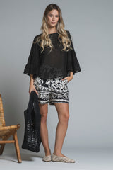 BABY BLOUSE IN MIXED LYOCELL