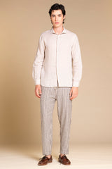 RILEY FRENCH COLLAR IN LINEN