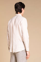 RILEY FRENCH COLLAR IN LINEN