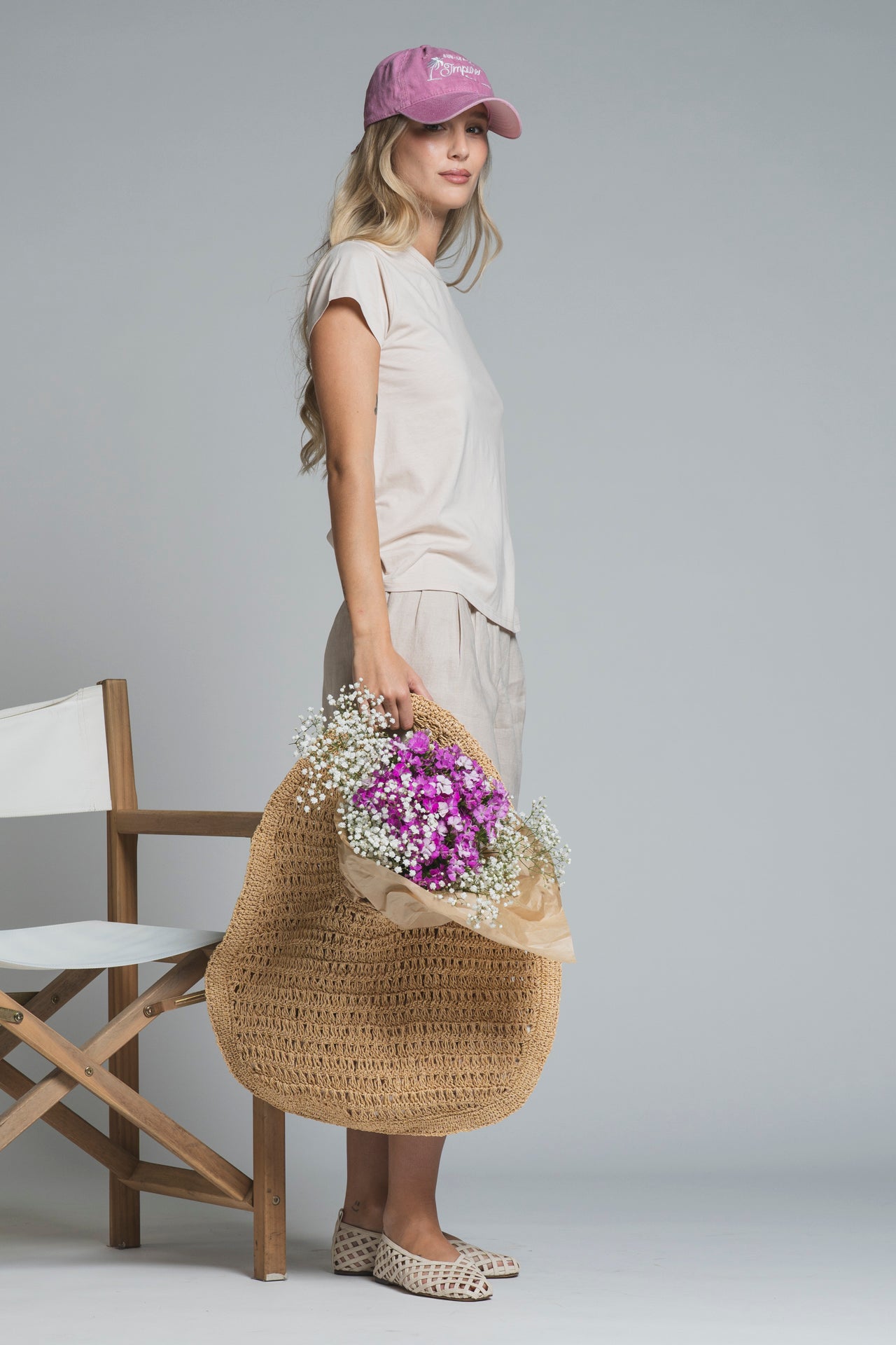 LENA CHINO SHORT PANTS IN 100% LINEN