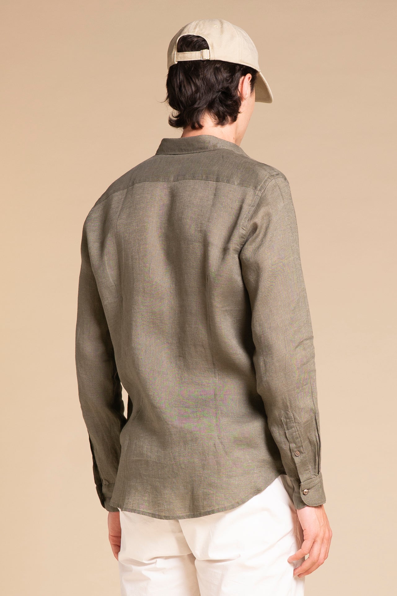 RILEY FRENCH COLLAR IN LINEN