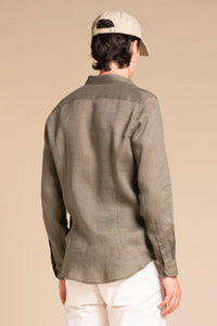 RILEY FRENCH COLLAR IN LINEN
