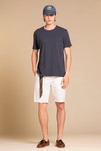 MORRIS T.SHIRT IN SLUB JERSEY WITH POCKET