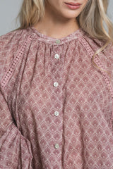 BESTY SHIRT IN MUSSOLA ALL OVER PRINT