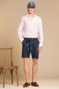 NILS MLN CHINO SHORT MIXED LINEN
