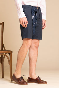 NILS MLN CHINO SHORT MIXED LINEN