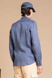 RILEY FRENCH COLLAR IN LINEN