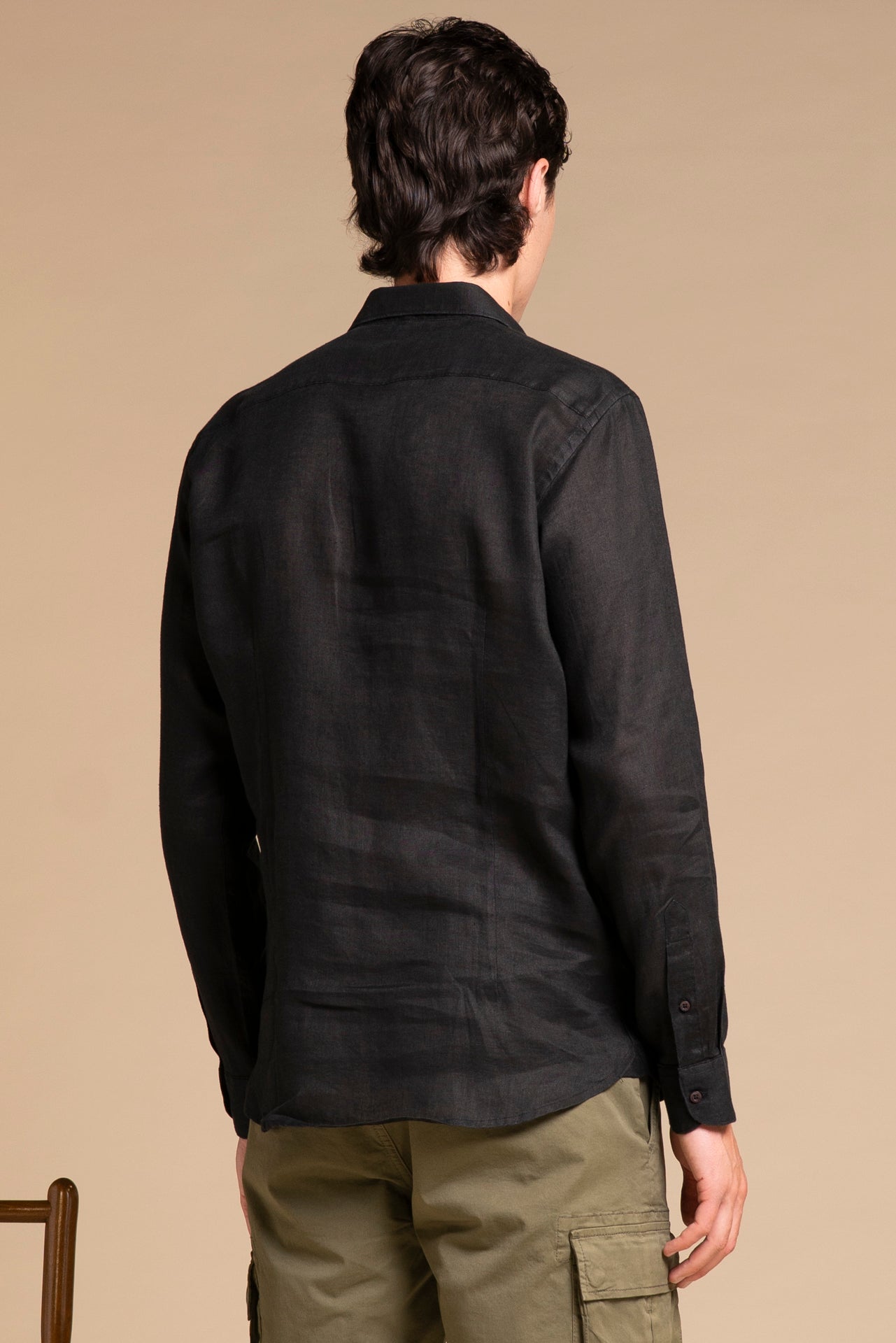 RILEY FRENCH COLLAR IN LINEN