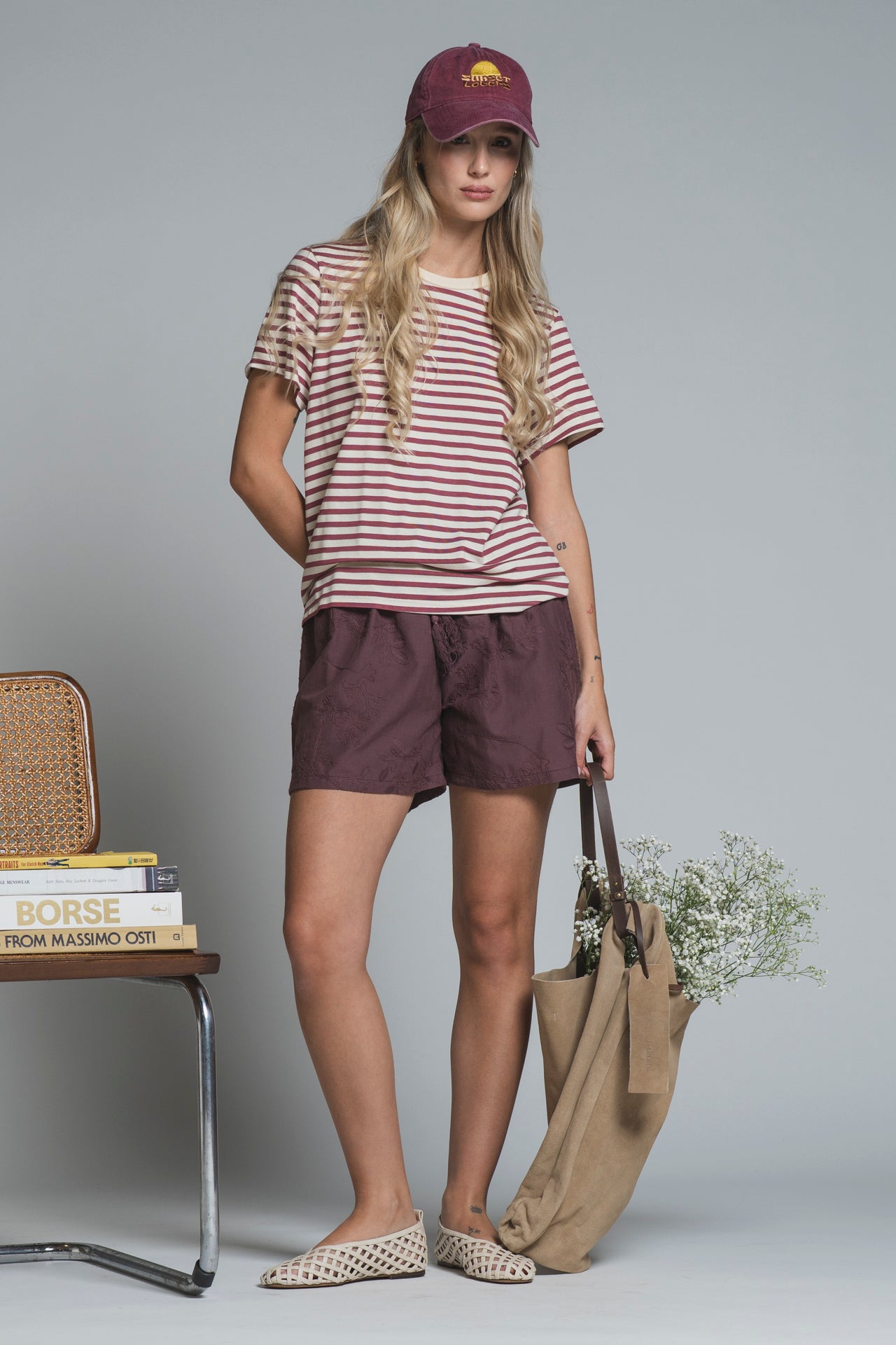 TILLIE TSHIRT REGULAR FIT IN MIXED  VISCOSE
