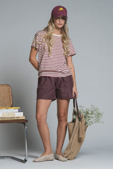 TILLIE TSHIRT REGULAR FIT IN MIXED  VISCOSE