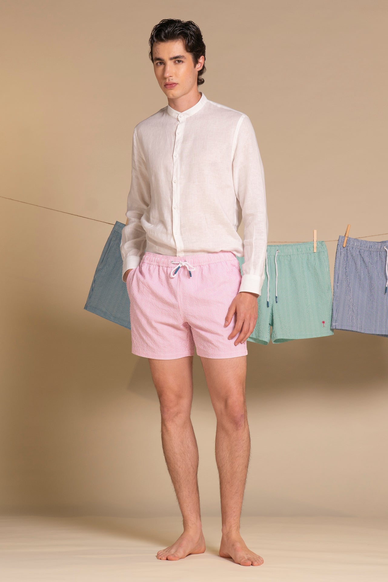 SWIM SHORTS RIO SEERSUCKER