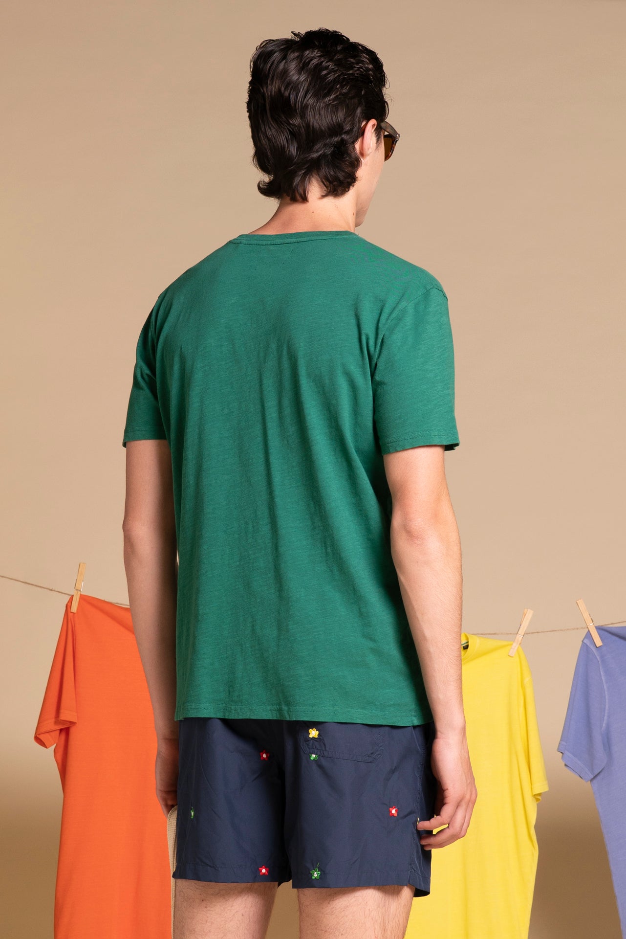 JOSHUA T.SHIRT IN JERSEY SLUB