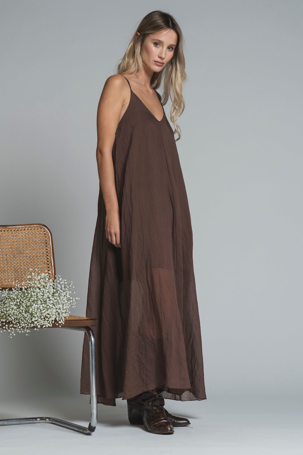 ALBA DRESS BRACES IN MIXED LYONCELL