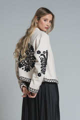 MAGGIE JACKET SHORT IN CANVAS