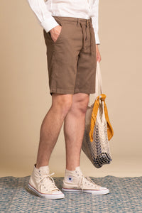 NILS MLN CHINO SHORT MIXED LINEN